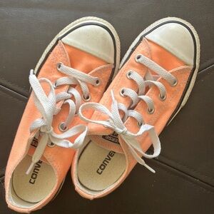 Converse All Star Orange Sneakers, Size 13, Like new. Unisex.